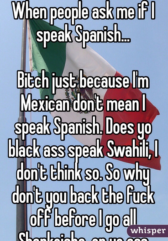 Spanish Ass On Black